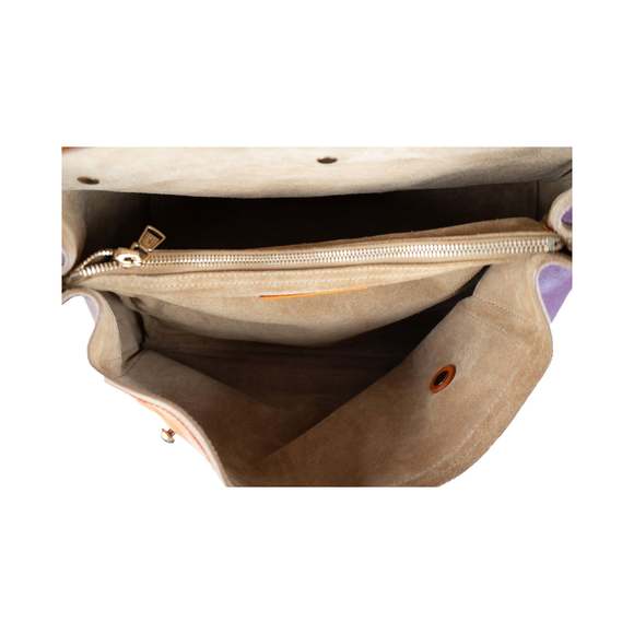 SAINT LAURENT Yves Saint Laurent Tri Color Large Muse Two Handbag - Picture 11 of 14